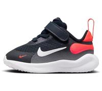 NIKE Revolution 7 (TDV), Basso Unisex-Bambini, Dark Obsidian White Bright Crimson Black, 21 EU