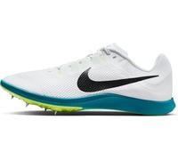 Nike Rival Distance - Spike a Lunga Distanza, da Uomo, Colore Bianco/Nero Brillante, 44,5 EU, White Black Bright Spruce Vapor Green, 44.5 EU