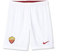 Nike Roma Breathe Stadium Pantaloncino, Unisex Bambini, White/(Team Crimson) (No Sponsor), L