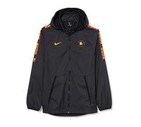 Nike ROMA M NK AWF LTE JKT Giacca Sportiva, Uomo, black/black/(university gold) (no sponsor), XL