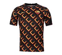 Nike Roma M NK BRT Top SS PM, T-Shirt Uomo, Black/University Gold/(University Gold) (No Sponsor-plyr)