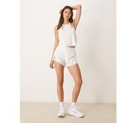 Nike Running - Aeroswift Dri-FIT - Pantaloncini a vita medio alta bianchi plissé-Bianco XS