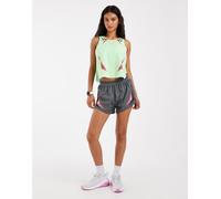 Nike Running Aeroswift Dri-FIT pantaloncini vita medio alta 3 inch in grigio e rosa L