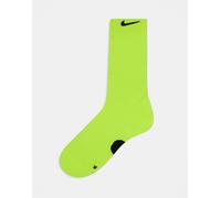 Nike Running - Calzini di media pesantezza giallo fluo S