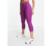 Nike Running - Fast Dri-FIT - Leggings corti viola XS