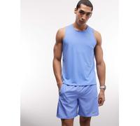 Nike Running - Miler Dri-FIT - Pantaloncini blu 2 in 1 da 18 cm S