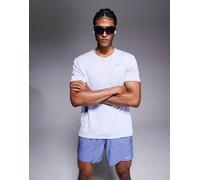 Nike - Miler Dri-FIT UV Run Division S/S - Maglia funzionale L grigio/lilla