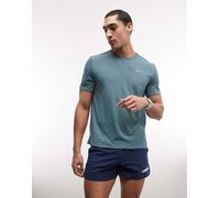 Nike Running - Miler Dri-FIT UV-Protection - T-shirt grigia-Grigio XL