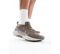 Nike Running - ReactX Pegasus Trail 5 - Sneakers in Gore-Tex marroni e grigie-Grigio MW 8.5