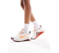 Nike Running - ReactX Wildhorse 10 - Sneakers bianco sporco e rosse WM 7.5