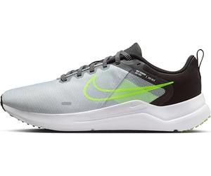 Nike Running Shoe Downshifter 12, Wolf Grey/White-Black-Volt, DD9293-011, 40 EU (7 US)