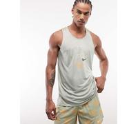 Nike Running - Stride Dri-FIT - Canotta verde con stampa "Dream" L