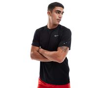 Nike Running - Stride Dri-FIT - T-shirt nera-Nero S