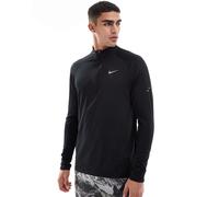Nike Running - Stride Dri-FIT - Top a maniche lunghe nero con zip corta 2XL