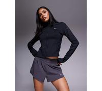Nike Running - Swift Dri-FIT - Pantaloncini 2 in 1 grigi a vita medio alta-Grigio XS