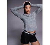 Nike Running - Swift Dri-FIT - Top a maniche lunghe grigio S