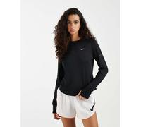 Nike Maglia a maniche lunghe Swift Dri-FIT UV girocollo Nera Donna M
