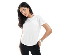 Top da running a manica corta Dri-FIT Nike Tempo - Donna - Bianco M (IT 44-46)