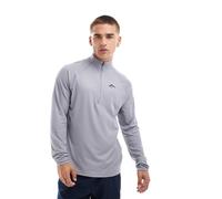 Nike Running - Trail - Felpa grigia con zip corta-Grigio L