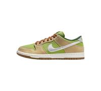 NIKE SB Dunk Low PRO, Sneaker Uomo, Sesame/Metallic Silver-Pear-Fir, 40.5 EU