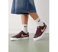 Nike - SB Zoom Pogo Plus - Sneakers bordeaux e marroni-Marrone 36