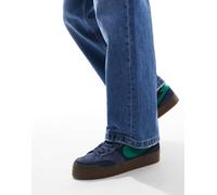 Nike - SB Zoom Pogo Plus - Sneakers navy e verdi-Blu navy 36