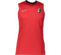 Nike SC Freiburg Training Shirt Canotte e Top M Rosso