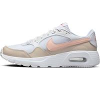 Nike Scarpa Air Max SC-Ragazzo, White/Echo Pink-Lt Orewood BRN, 38.5 EU