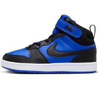 Nike Scarpa Court Borough Mid 2-Bambino, Game Royal/Black-White, 27.5 EU