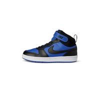 Nike Scarpa Court Borough Mid 2-Bambino, Game Royal/Black-White, 29.5 EU