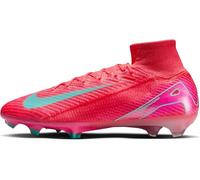 Nike Scarpa da Calcio a Taglio Alto FG Mercurial Superfly 10 Elite, Uomo, Ember Glow/Aurora Green, 41 EU