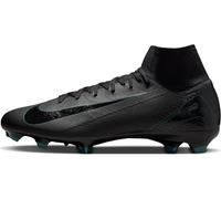 Nike Scarpa da Calcio a Taglio Alto FG Mercurial Superfly 10 PRO, Uomo, Black/Black-Deep Jungle, 43 EU