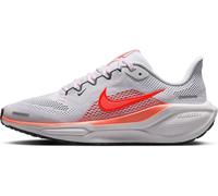 Nike Scarpa da Running su Strada Pegasus 41 - Ragazzo Corsa, White/Bright Crimson-Magic Ember-Black, 38.5 EU
