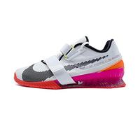 Nike Romaleos 4 Olympic Colorway scarpe da sollevamento pesi bianco/nero/lucido cremisi (44.5 EU)