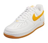 Nike Scarpe da Basket Air Force 1 '07, da Uomo, 42 EU, University Gold White, 44 EU