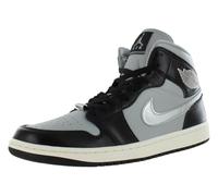 NIKE Scarpe da Basket da Donna, Nero/Grigio Fumo Chiaro/Vela/Argento Metallizzato, 37, Nero Grigio Fumo Chiaro Vela Argento Metallizzato, 40 EU