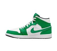 Nike Scarpe da basket da uomo, Verde fortunato/Nero-bianco, 3.5 Big Kid