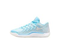 Nike Scarpe da basket KD 17 Uomo, Blu Acquario/Blu Ghiacciaio/Bianco/Argento metallizzato, 45 EU
