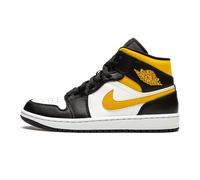 Nike, Scarpe da basket unisex, Bianco/Polline Rise/Nero, 43 EU