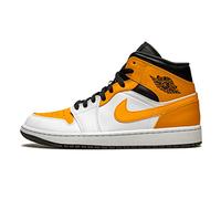 Nike, Scarpe da basket unisex, Bianco/Polline Rise/Nero, 48.5 EU