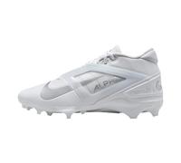 Nike Scarpe da calcio Alpha Menace 4 Pro NRG Uomo, Bianco/Argento Metallizzato, 7