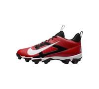Nike Scarpe da calcio Alpha Menace 4 Shark Uomo, Rosso universitario/argento metallizzato/rosso squadra/bianco, 44 EU