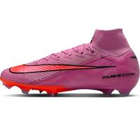 Nike Scarpe da Calcio da Uomo Mercurial Superfly 10 Elite High Top Normale Prato, Magic Flamingo Black Total Crimson, 43 EU