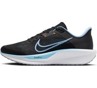 Nike Scarpe da Corsa su Strada Quest 6 da Uomo, Running, Black/Psychic Blue-Safety Orange-White, 44.5 EU