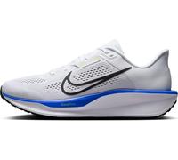 Nike Scarpe da Corsa su Strada Quest 6 da Uomo, Running, White/Black-Hyper Royal-Volt, 45 EU
