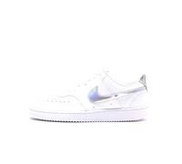 Nike Scarpe da Donna Court Vision, Bianco Multicolore Nero, 40 EU