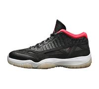 Nike Scarpe da ginnastica basse da uomo Air Jordan 11 CMFT, Nero/Rosso vero-multicolore, 12