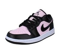 Nike Scarpe da ginnastica da donna Air Jordan 1 Low Io3394, Schiuma Rosa Nero Bianco 663, 7