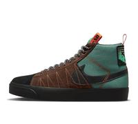Nike Scarpe da skateboard da uomo Sb Zoom Blazer Mid, Nero Marrone Verde, 42 EU