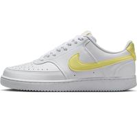 NIKE Scarpe Stringate da Donna Court Vision Low NN, Soft Yellow White, 39 EU